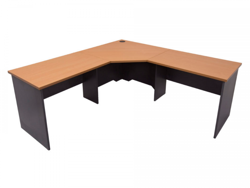 Rapid Worker 1800x1800 Corner Desk VIP Furniture LaZBoy BedsRUs